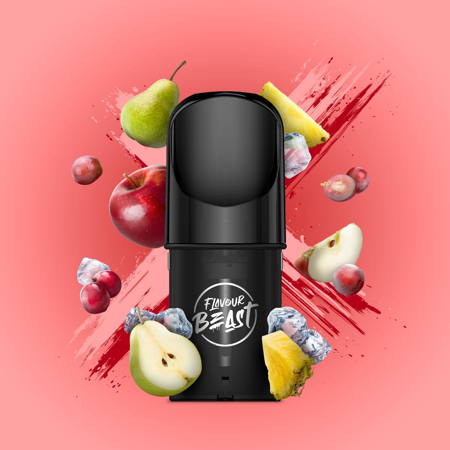STLTH Pods Flavour: Famous Fruit KO Iced Flavour Beast pods | Supa Vapes - Hawkesbury, Ottawa & Ontario Vape Shop