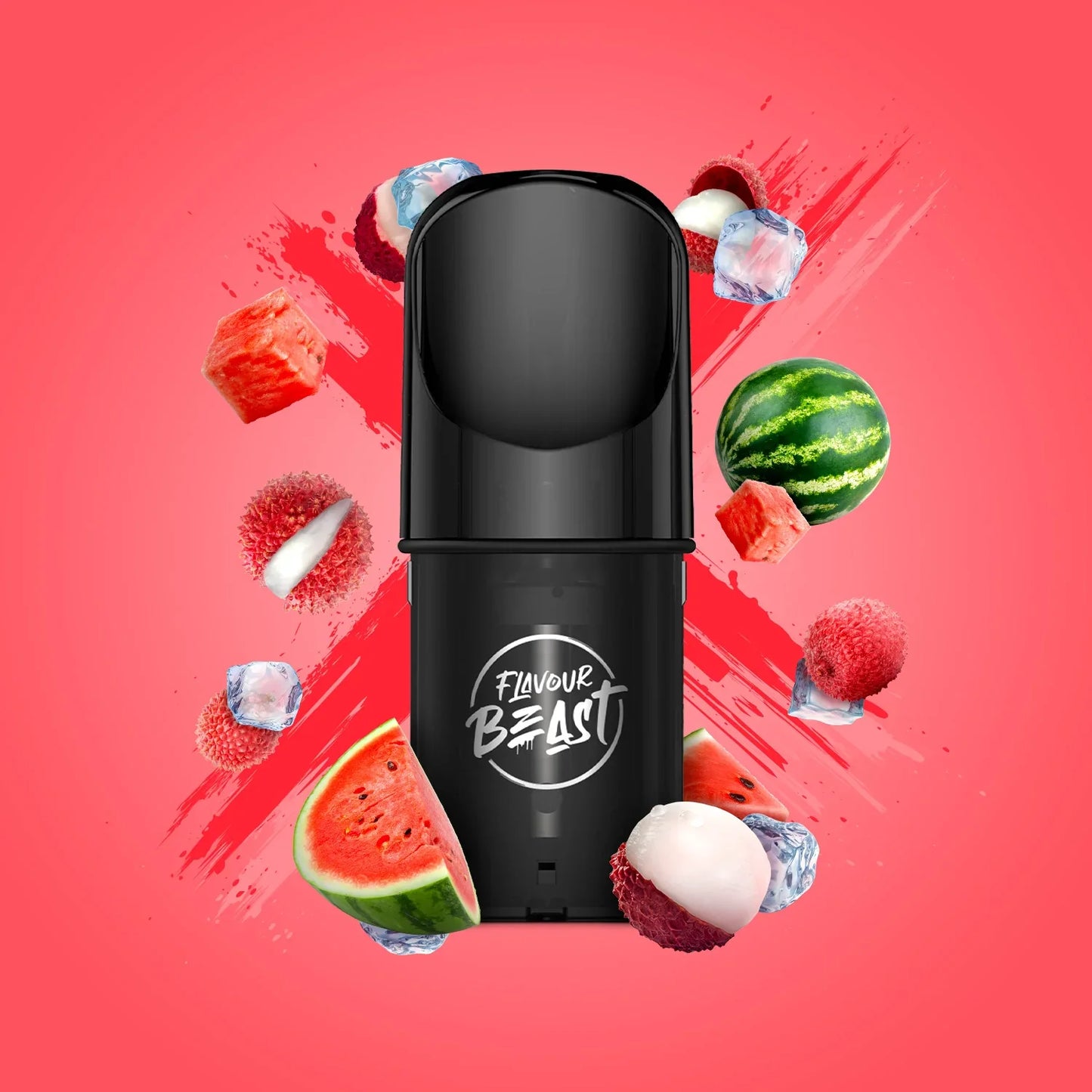 STLTH Pods Flavour: Lit Lychee Watermelon Iced Flavour Beast pods | Supa Vapes - Hawkesbury, Ottawa & Ontario Vape Shop