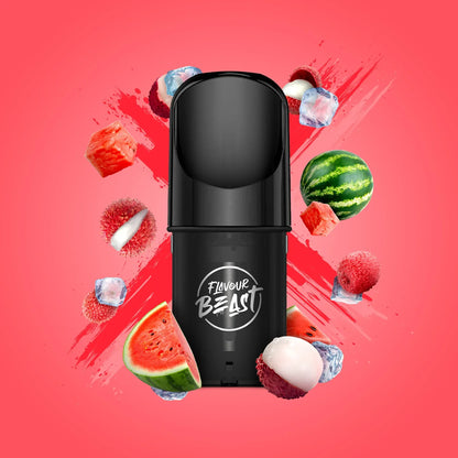 STLTH Pods Flavour: Lit Lychee Watermelon Iced Flavour Beast pods | Supa Vapes - Hawkesbury, Ottawa & Ontario Vape Shop
