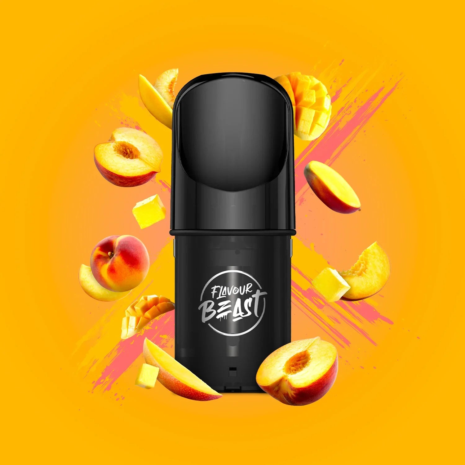 STLTH Pods Flavour: Mad Mango Peach Flavour Beast pods | Supa Vapes - Hawkesbury, Ottawa & Ontario Vape Shop