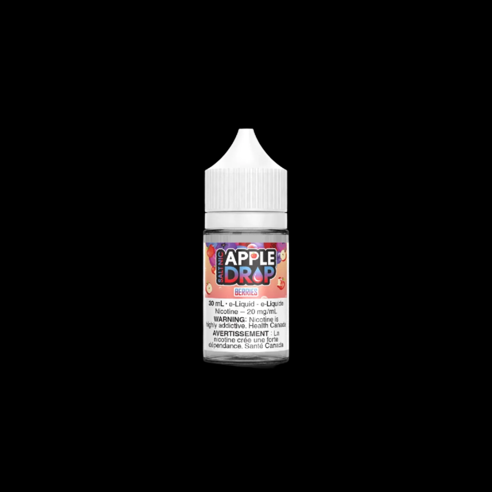Apple Drop Salt (30ML) Berries 12mg - premium salt nicotine ejuice for your vape, available in Hawkesbury, Ottawa, and across Ontario.
