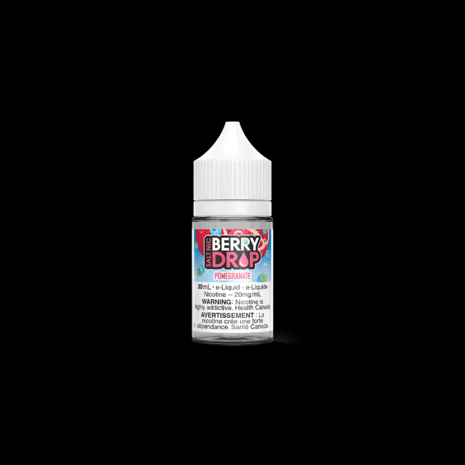 Berry Drop Salt (30ML) Cherry 20mg - premium salt nicotine ejuice for your vape, available in Hawkesbury, Ottawa, and across Ontario.