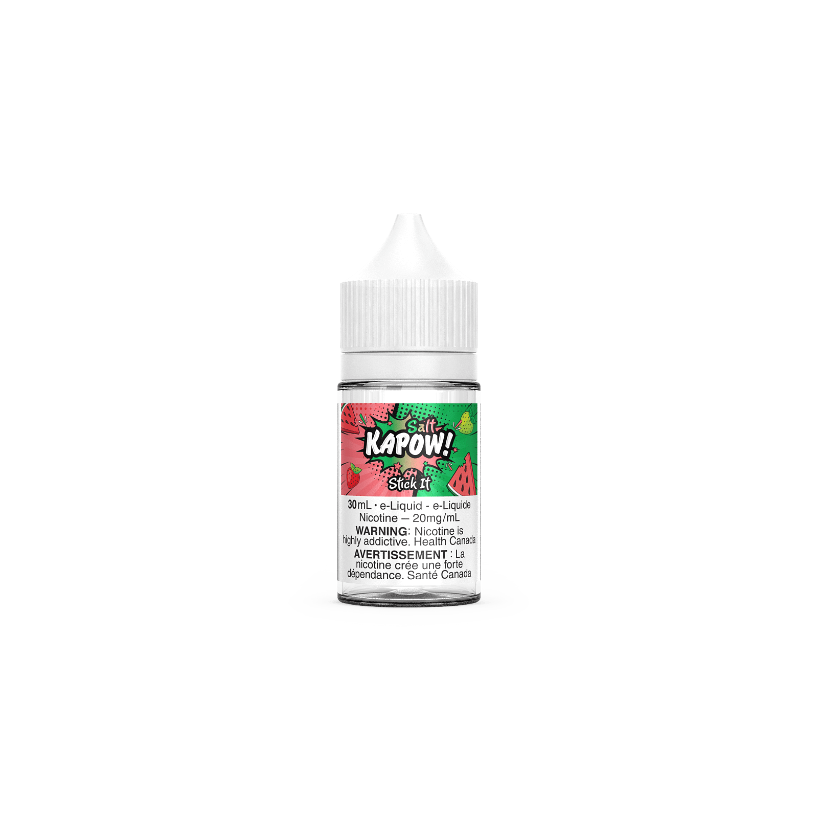KAPOW! salt nicotine ejuice - I'm Blue BOLD 50 - powerful vape experience available in Hawkesbury, Ottawa, and across Ontario.