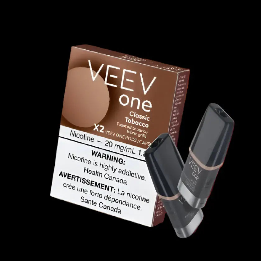 Veev One pods - Classic Tobacco - refined vaping experience with smooth tobacco or mint notes available in Hawkesbury, Ottawa, and across Ontario.